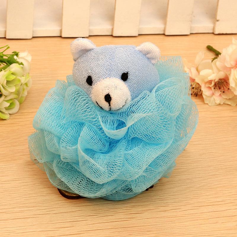 Губки для ванны с изображением животных, мочалка для ванны, сетка для игрушек в виде животных, губка для ванны с изображением животных, красочные мультяшные шарики для мытья тела, сетка для душа для детей