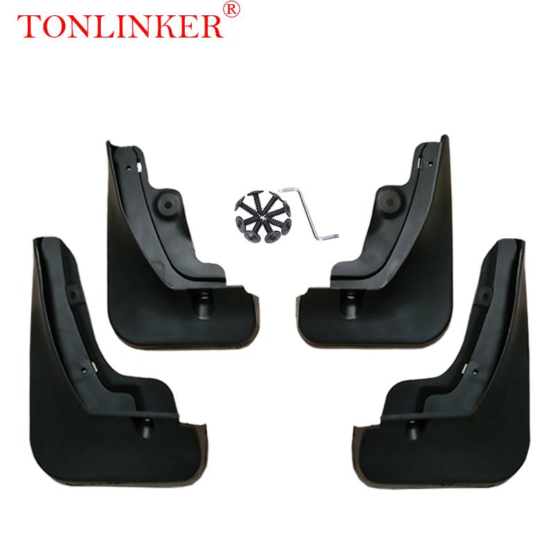 TONLINKER Car Mudguard For Hongqi E-HS9 E115 EHS9 2022 2023- Mudguards Splash Guards Front Rear Fender Mudflaps