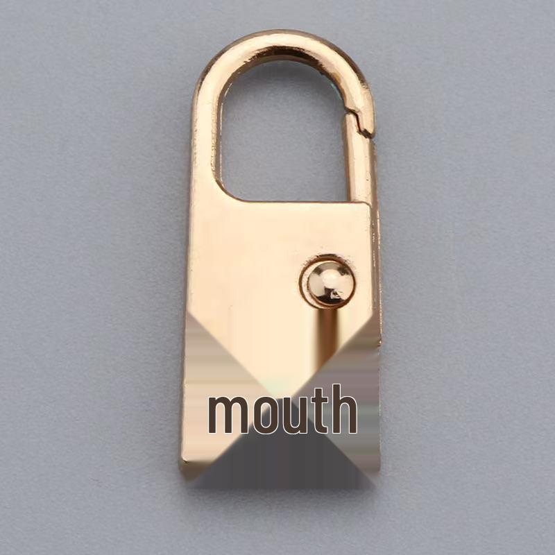 Металлический съемный брелок-пуллер для молнии: Универсальный сменный язычок для молнии для рюкзаков и одежды