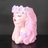 Girl Face Flower Pot, Resin Fairy Head Planter Vase For Succulent Plants, Flowers, Living Room, TV Cabinet And Home Decor