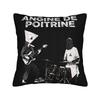 Decorative Pillowcases Angine De Poitrine Rock Band Merch Living Room Pillow Case Cover Zippered Multi Size