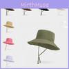 Outdoor Summer Sun Hat With Wide Brim And Solid Color Design For Outdoor
