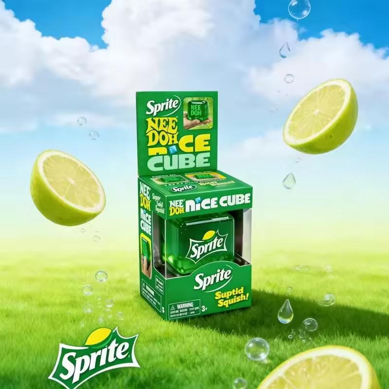Schylling NeeDoh Nice Cube Сенсорная игрушка-сквиш с супер-плотной текстурой для снятия стресса и тревоги Сенсорный инструмент Игрушки-антистресс