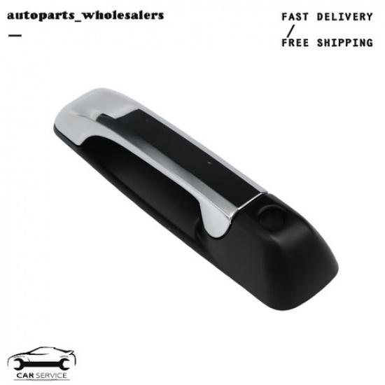 Driver Side Left Front Chrome & Black Exterior Outside Door Handle fits Ram US