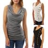Gothic Style Womens T Shirt With Splicing Design For Streetwear And Casual Wear