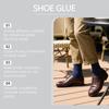 JAKEHOE Shoe Glue for Repairs, Multipurpose Adhesive for Leather Sneakers Soles, Strong Quick Fix