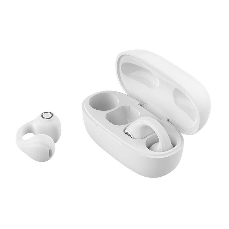 Bluetooth 5,3, беспроводные наушники-вкладыши с открытым ухом, наушники-крючки с микрофоном для спорта, бега, вождения, гарнитура