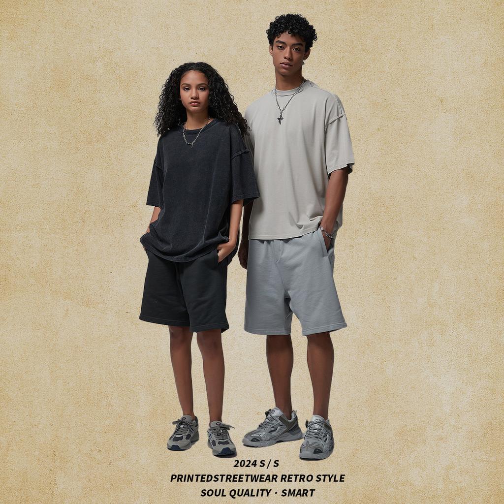 250 г/м² 100% хлопок стираная футболка с индивидуальным рисунком принт мужские футболки персонализированная футболка