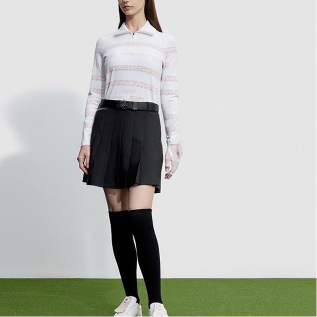 Новая серия FILA Golf Повседневные короткие юбки Женский парфюм Розовый порошок A11W345301F-PK