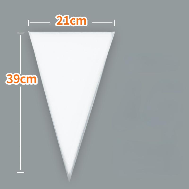 Набор из 100 шт. Одноразовый кондитерский мешок Упаковка для выпечки Кондитерское оборудование Аксессуары для выпечки Формы для выпечки Масляный торт Инструменты для шелковых цветов