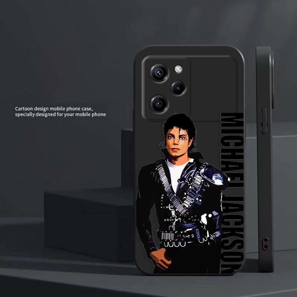 Чехол для телефона Dancer M-Michael J-Jackson Cover для Xiaomi 10T 11 12 12T 13 14T POCO F5 F6 M3 M5 X3 X4 X5 PRO 4G 5G Цветной ТПУ чехол