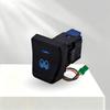 Car GPS Spot Fog Light Push Switch 12V ON OFF Button with Wire for Toyota