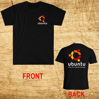 Операционная система Ubuntu Linux Мужская Черная Размер S-5XL