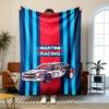 Martini Racing Team  Soft and comfortable flannel Suitable for sofas living rooms outdoor camping travel and also makes a great anniversary gif