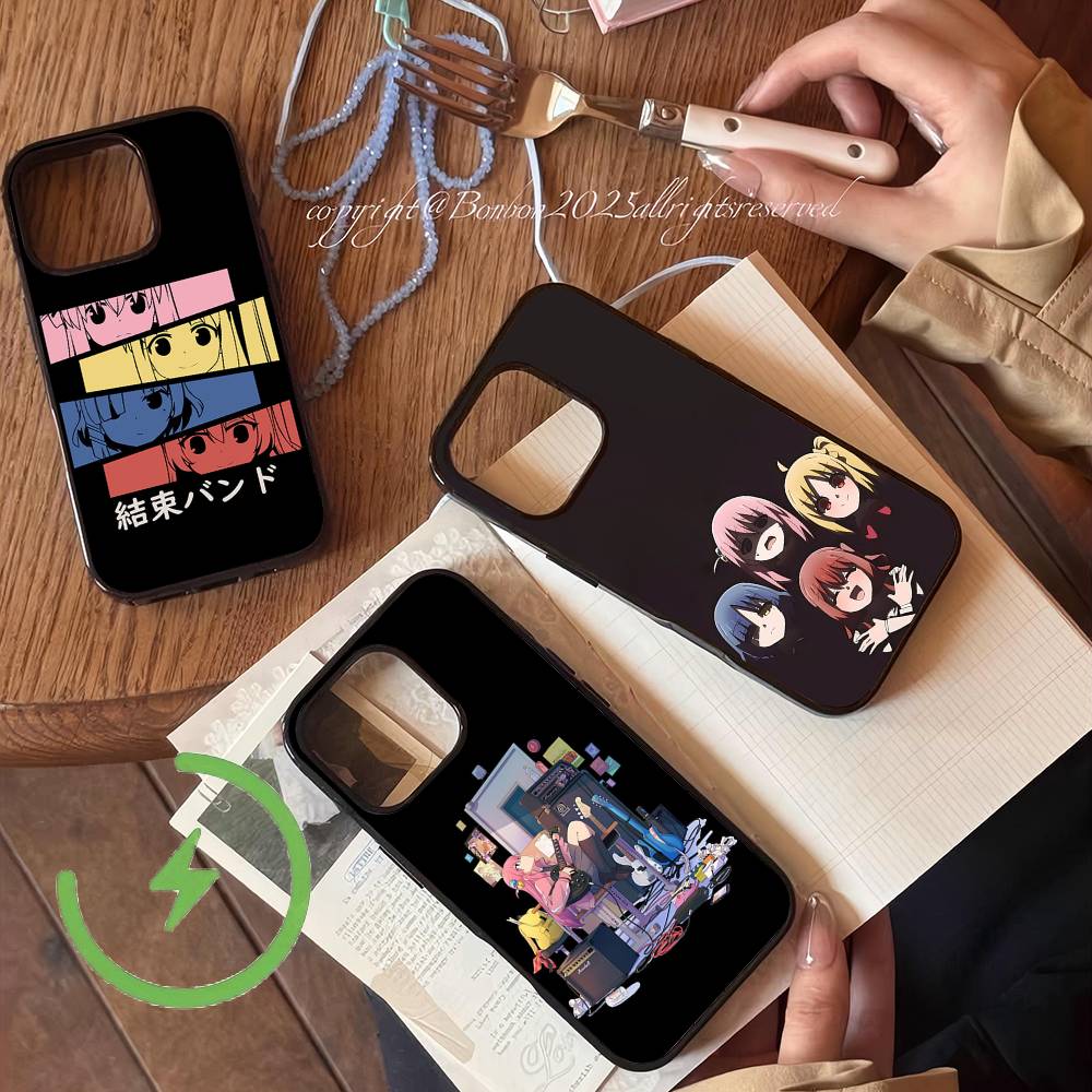 Чехол для беспроводной зарядки Magsafe с персонажами аниме Himouto Umaru-chan Для iPhone 17 16 15 14 13 12 11 15 Pro Max Магнитная крышка