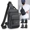 Мужская нагрудная сумка уличная наплечная сумка большой вместимости сумка через плечо
