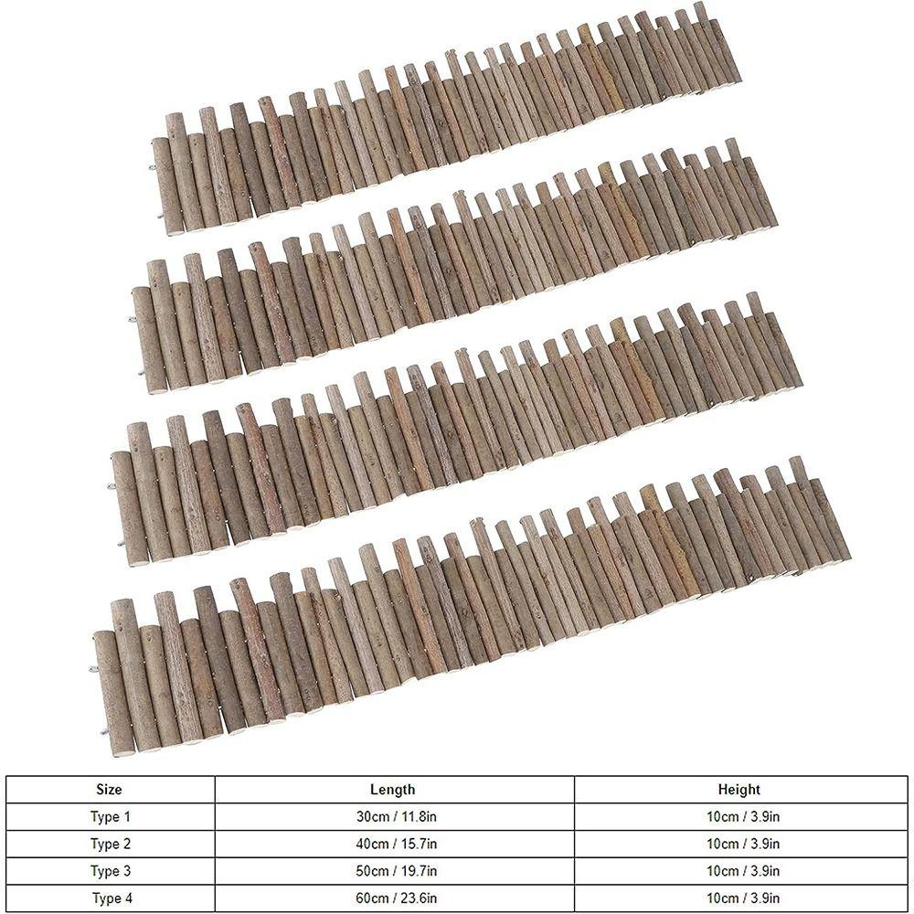Стоящие морские свинки Дверной забор Деревянный хомяк Деревянный мост Клетка Аксессуары Песчанка