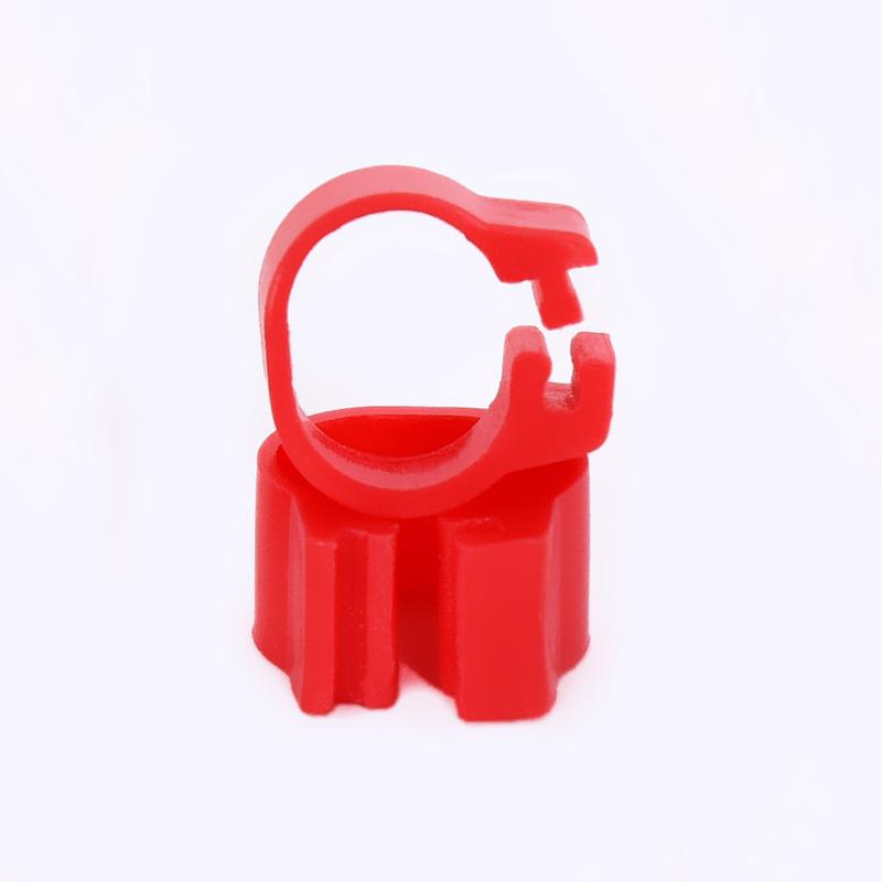 100pcs Parrot Feeding Plastic Digital Bird Foot Clip Pigeon Training Tools Animal Supplies Clip Rings
