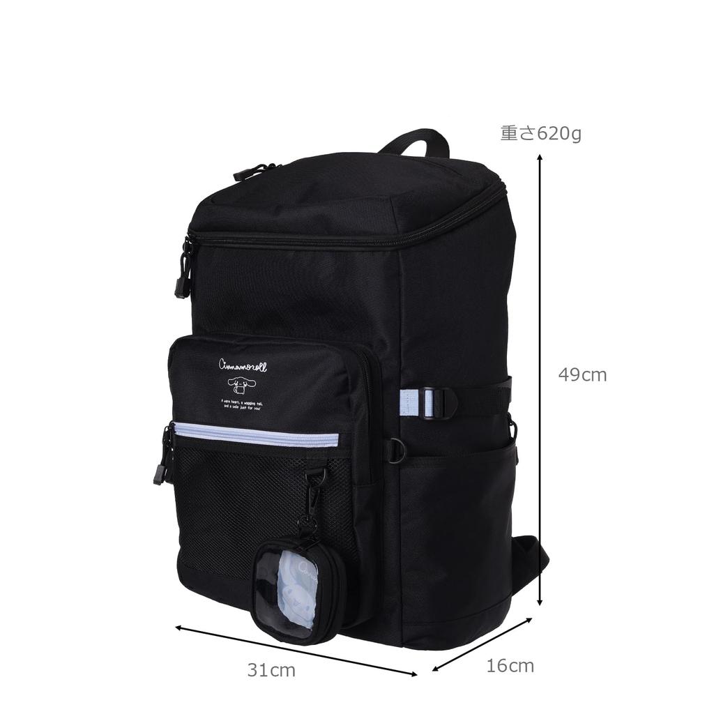 Рюкзак Box Daypack D Pack с сетчатым чехлом из полиэстера [Sanrio] (корица)