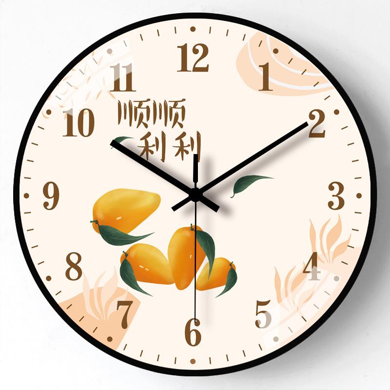 12-дюймовые 30 см Все как надо Домашняя гостиная Бесшумные настенные часы Простые креативные часы для спальни