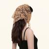 Lace Retro Floral Versatile Triangle Towel Women's Spring and Summer New High-end Fashion Headband Headscarf