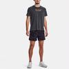 Under Armour In Peace All Over Print Running Shorts Men Shorts Black 1377048-001