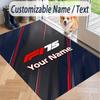 Custom Text Printed Rug F1 Non Slip Floor Carpet For Home Room Decor