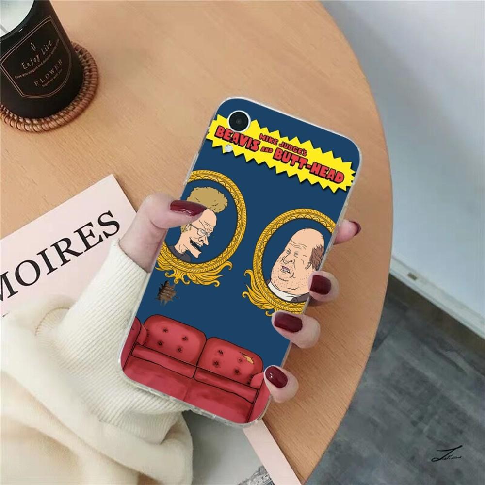 Чехол для телефона Beavis And Butthead для iPhone 8 7 6 6S Plus X SE 2020 XR XS 14 11 12 13 Mini Pro Max Чехол для мобильного телефона