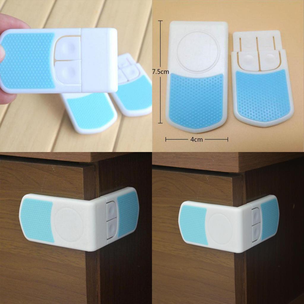 Plastic Child Safety Lock For Kitchen Cabinets And Drawers Easy Installation For Family Security