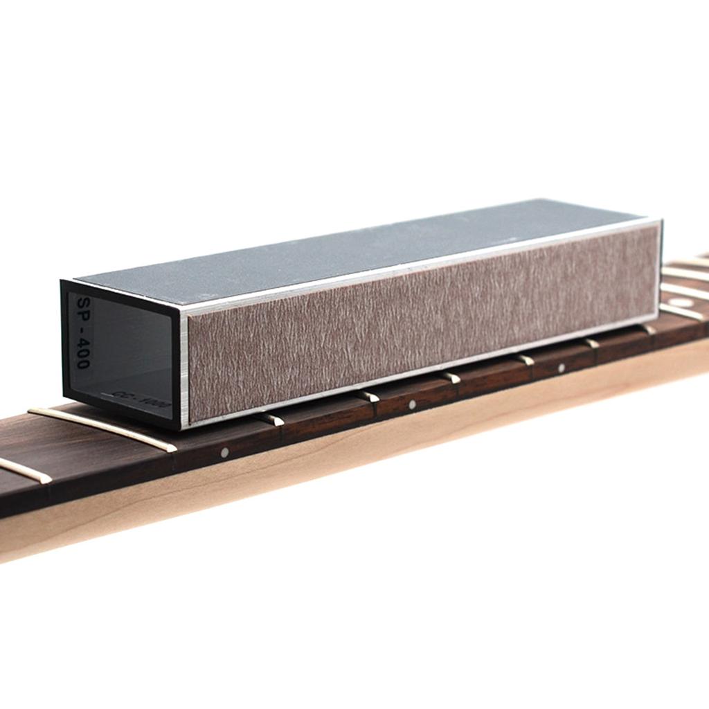 Гитарный ладовый выравнивающий шлифовальный брусок, ладовый шлифовщик, полировка гитарных ладов, напильник для ладов из алюминиевого сплава, шлифовщик, камень для шлифовки ладов