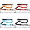 Multi Available Shades Dog Car Leash Stretchy Webbing Elastic Dog Lead  Car Travel Use