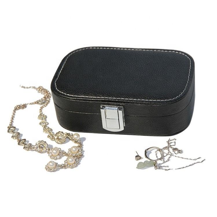 Luxury Leather Jewelry Box for Travel and Gift Customized PU Box