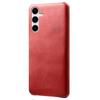 For Samsung Galaxy S25+ Case Calf Texture PU Leather Hard PC Protective Phone Cover