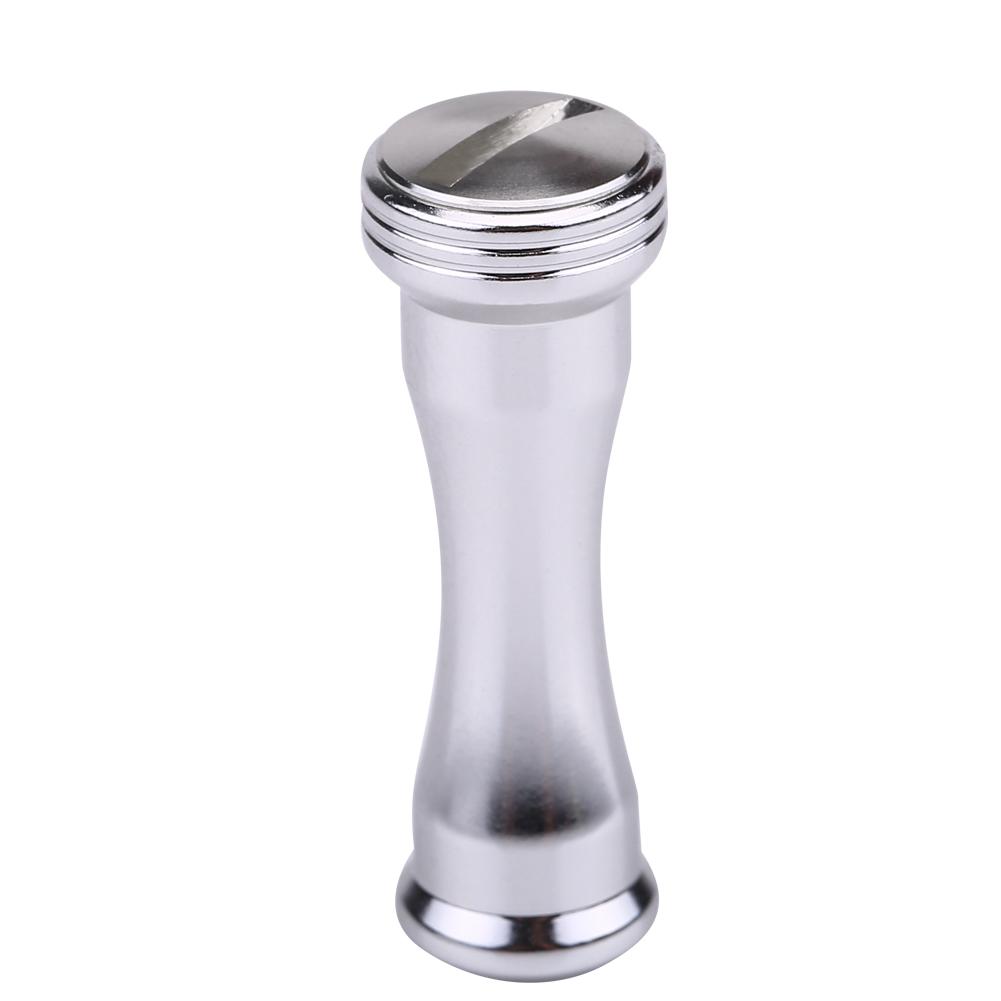 4 Colors Metal Lightweight Knobs Fishing Reel Handle for Baitcasting Tackle Tools (Silver)