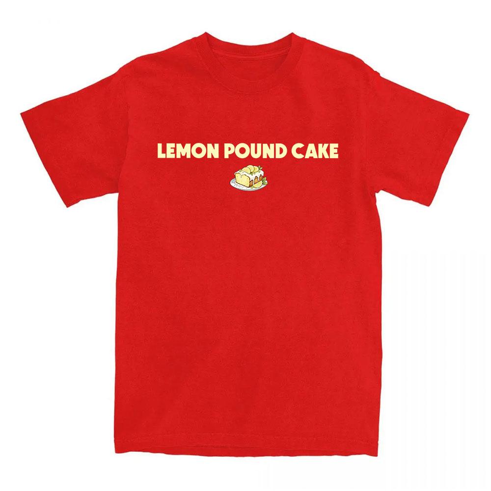 Afroman Lemon Pound Cake Tees Summer O-neck Women Men T-shirt Short Sleeve Loose Unisex Streetwear Merch Female Clothing Print Band T-shirt summer Top