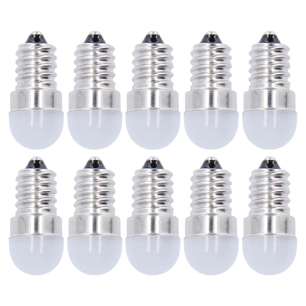 10pcs E14 Bulbs Energy Saving Warm White Light LED Small Bulbs for Ceiling Lamp Wall Lamp 500lm