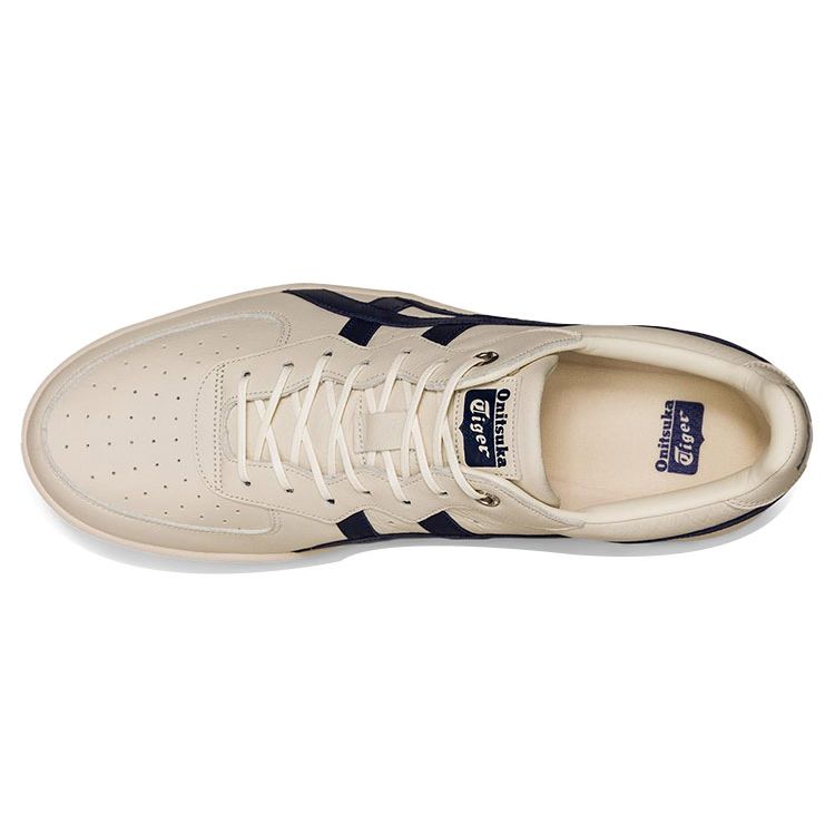 ONITSUKA TIGER GSM SD Oatmeal Peacoat унисекс кроссовки кремовые 1183A803-200