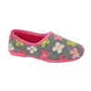 Sleepers Womens/Ladies Gracie Floral Memory Foam Slippers