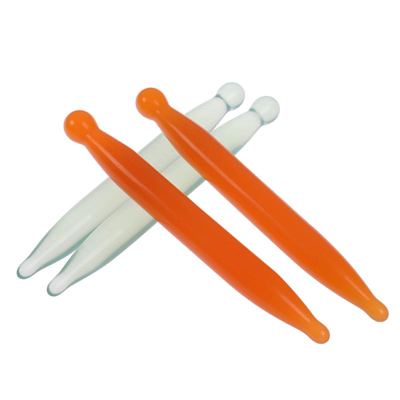 Натуральный нефритовый камень Гуаша акупунктурные точки массажная палочка здоровый массажный инструмент