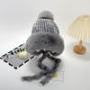Winter hat female cute antlers hairball ear protectors plush hat Christmas thickened Northeast Lei Feng hat cycling hat