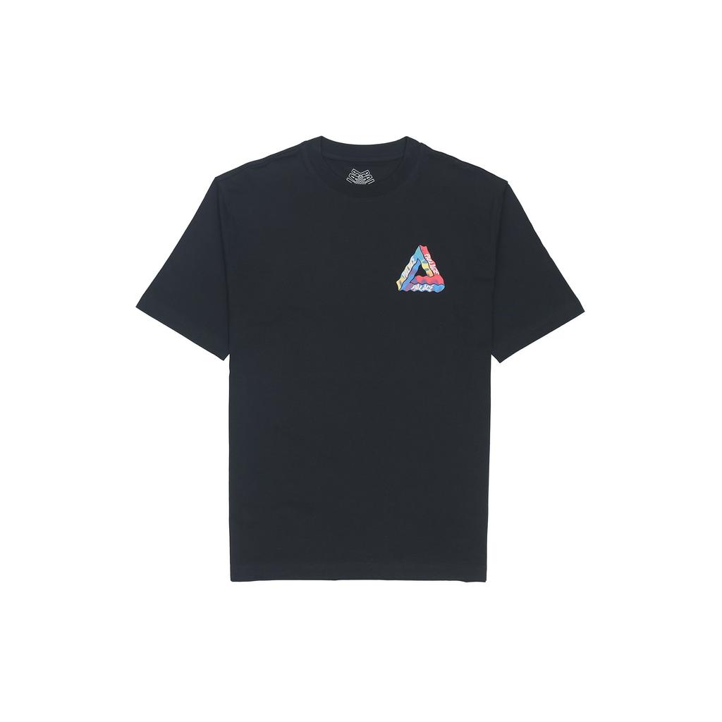 Palace Футболка Tri-Visions черная унисекс-топы P22TS336