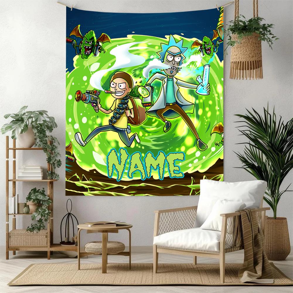 Like Warner Bros Movies Custom Your Name Wall Decor Tapestry Art For Pet Memorial Birthdaywedding Party Backdrop Family Gift