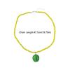 Apple Strawberry Lemon Bead Necklace Fresh Fruit Party Choker Fruits Pendant Necklace  Women Girls