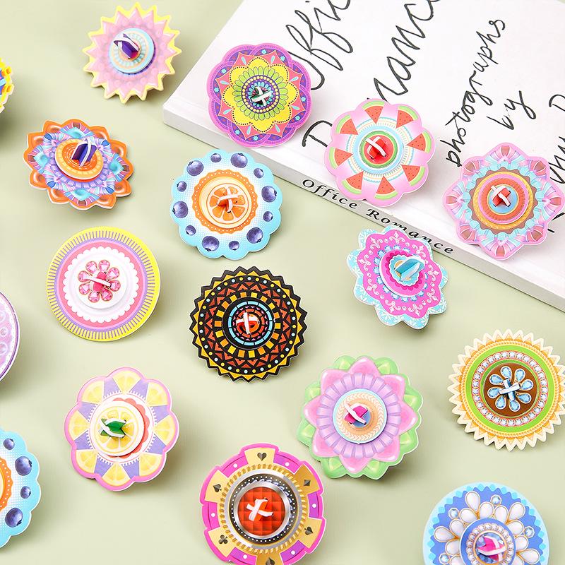 DIY 3D головоломка Гироскоп для детей - красочный подарок для школы своими руками