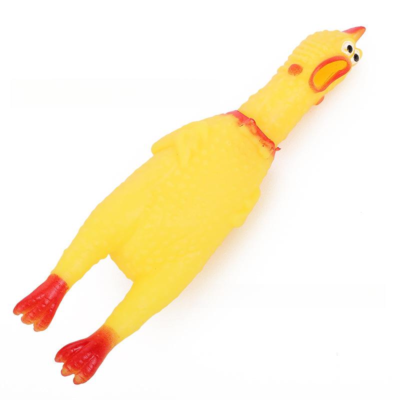 Звуковые игрушки Маленький визг Курица Собака Игрушка Визг Производители Оптовая продажа зоотоваров Собака Подарок на день рождения