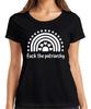 Fuck Patriarchy Feminism Rainbow Hearts Stars Protest Courage Unisexs TShirt