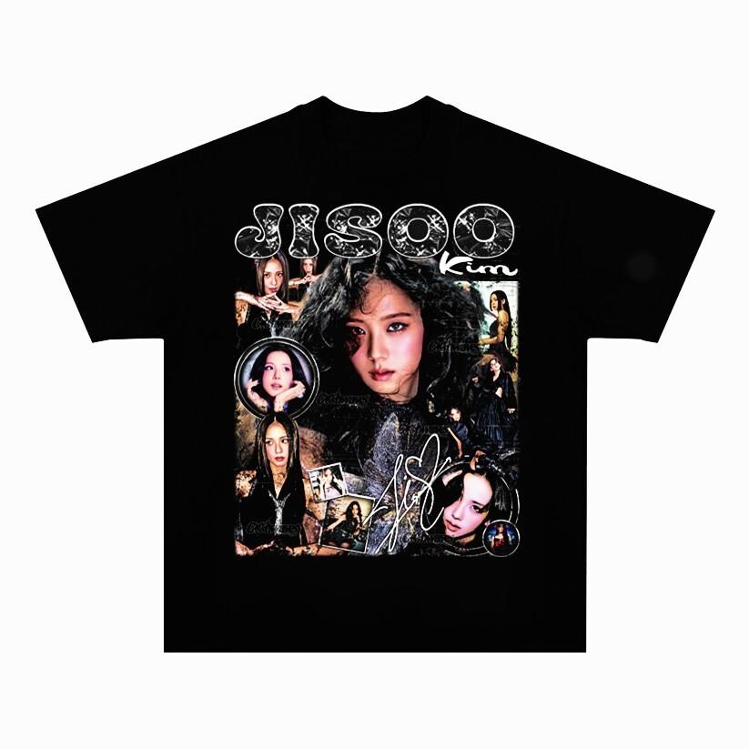 Jisoo Kim Graphic Tee, Jisoo Black Pink Kop Fan Shirt S-5XL