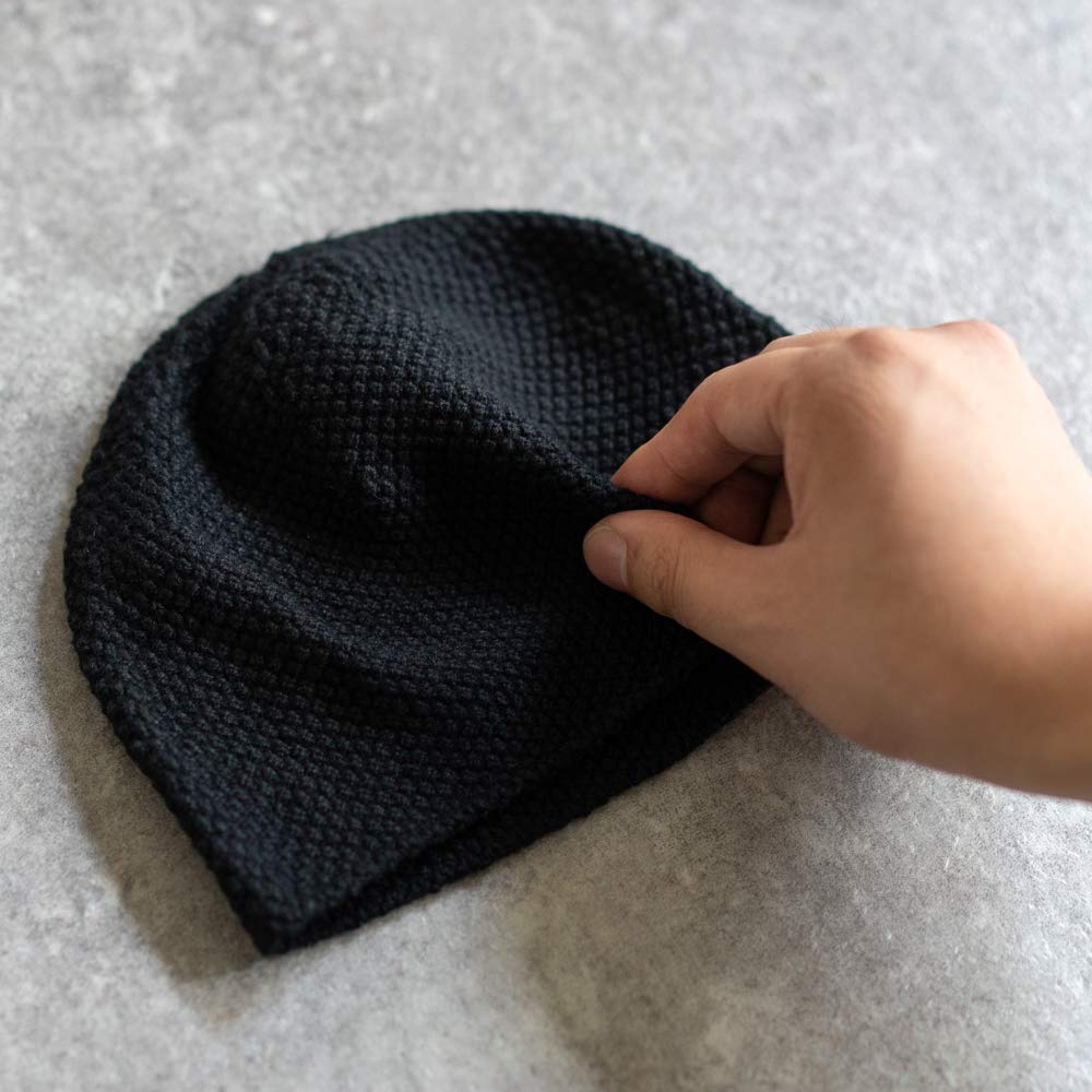 Nakota Премиальный Хлопок Бесшовный Исламский Короткий Вязаный Колпак для Больших Размеров Глубокий Сделано по Размеру Черная Шапка, Бини, Мужской, В наличии, Непрозрачный, Посадка, 100% Хлопок,