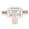 Pal Tv IEC Dvb-T 1F/2M 2-сторонняя коаксиальная антенна разветвитель сигнала для помещений металлический