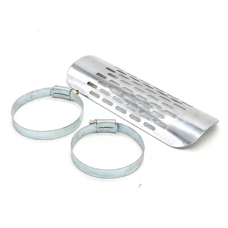 Motorcycle Exhaust Muffler Pipe Heat Shield Guard Protector Accessories Universal For Harley Honda Yamaha Custom